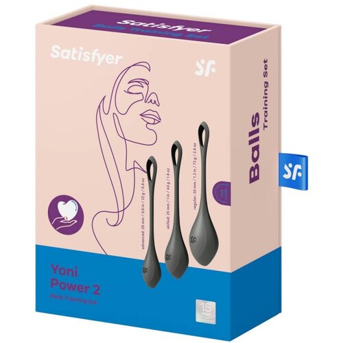 YONI vaginalne kuglice Yoni Power 2, crne Cijene
