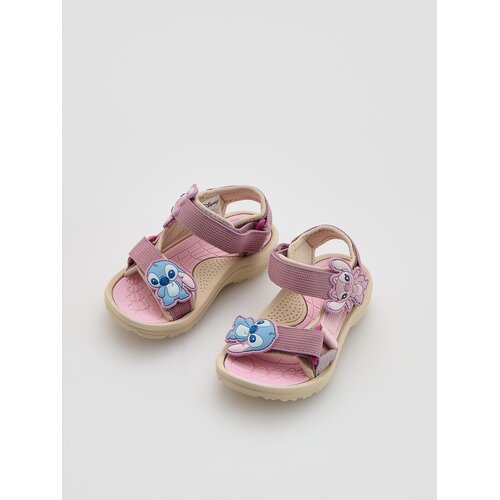 Reserved Lagane sandale Lilo i Stitch - pastelnoružičasto Cijene