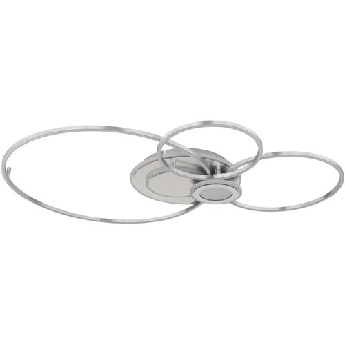 Globo 68278-36 - LED prigu&amp;scaron;iva stropna svetiljka BELTRAN LED/36W/230V srebrna+daljinski upravljač Slike