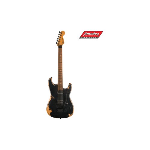  GITARA EL. CHARVEL PM Relic HH FR PF, Weathered Black Cene