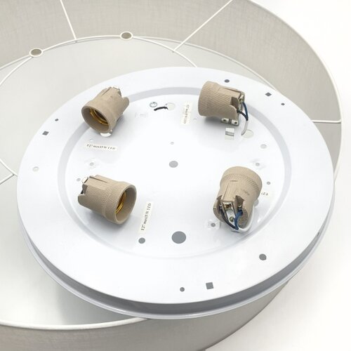  Brilagi - LED plafonsko svetlo SIRIJA 4xE27/60W/230V prečnik 60 cm bela Slike