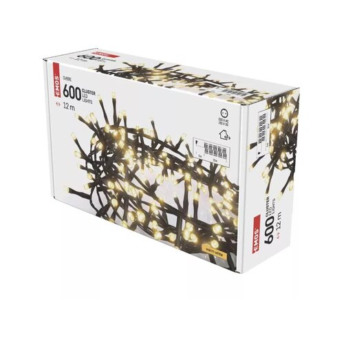 Emos LED svetlosni lanac 600 LED- jež 12m MTG-D4BW03 Slike