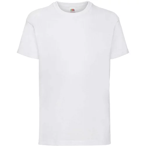 Fruit Of The Loom White Cotton T-shirt