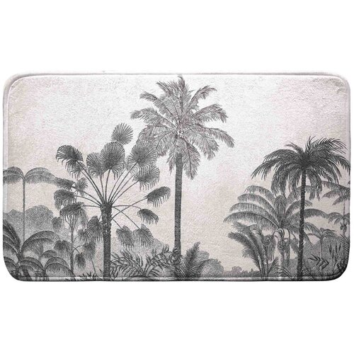 Douceur d intérieur Kopalniške preproge TAPIS DE BAIN 45 x 75 CM MICROFIBRE IMPRIMEE COCOTY DES. PLACE Bela Cene
