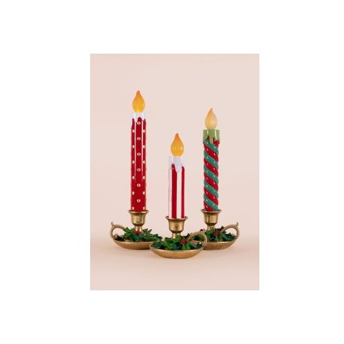 Wallxpert Dekorativni predmet SUS0221, 18x18x51 cm, Crvena i bijela Slike