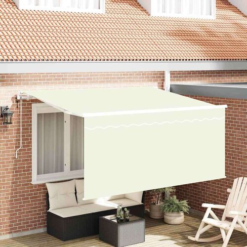  Skrovita tenda Krema 300 x 200 cm Poliester i aluminij Cijene