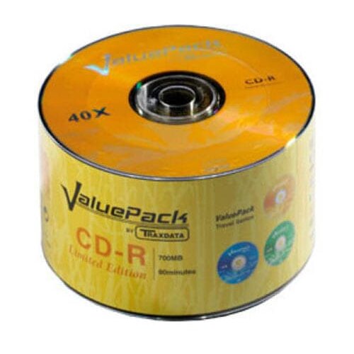  CD-R TRAXDATA, 80 min, 52X, spindle 50 kom, ValuePack Cijene