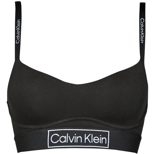 Calvin Klein Jeans Topi LINED BRALETTE Črna Cene