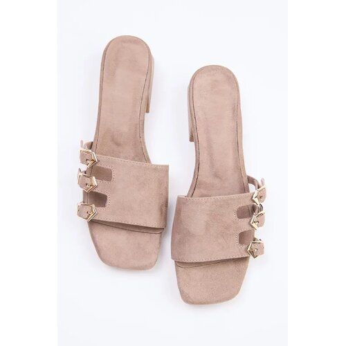 Trendyol Shoes ženske papuče Takss25To00036, bež Cene