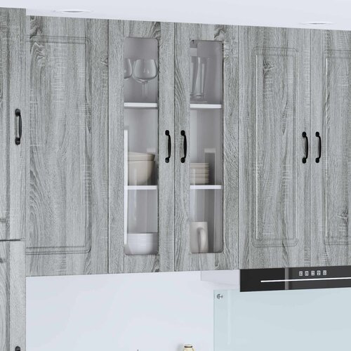  Zidni stakleni ormarić Siva Sonoma 60 x 31 x 100 cm Cijene