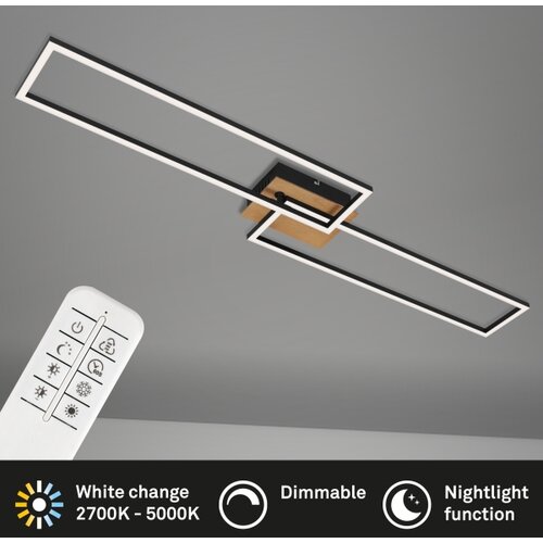 BRILO led prigu&amp;scaron;iva prislonjena plafonska svetiljka frame 2xLED/20W/230V 2700-5000 + do Slike