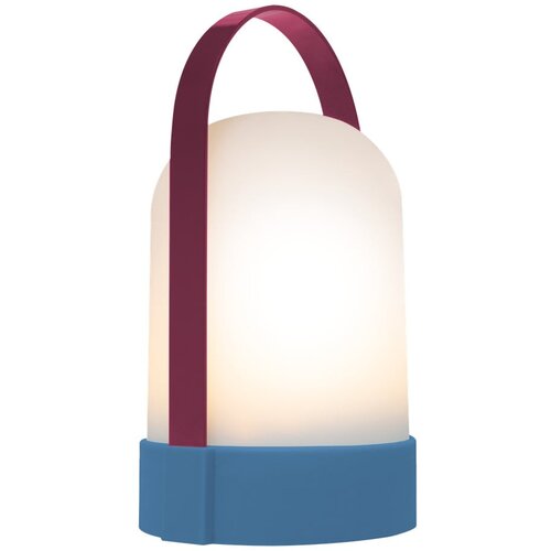 Remember Rdeče-modra LED zatemnitvena namizna svetilka (višina 25 cm) Uri – Cene