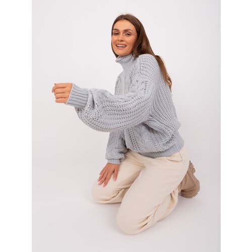 Wool Fashion Italia Sweater-AT-SW-2350.91P-grey Cene