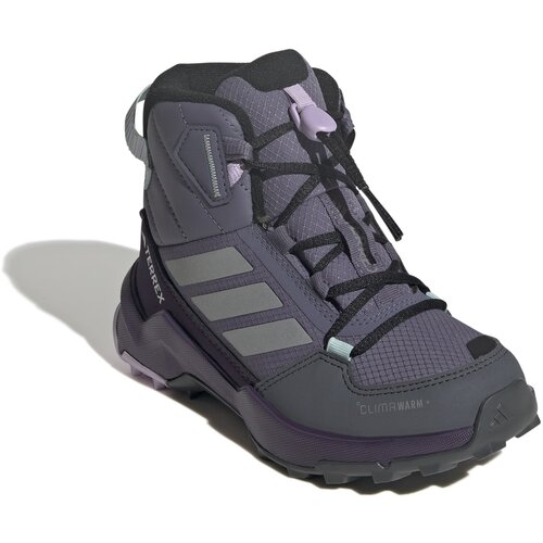 Adidas Patike za devojčice Terrex Ax4R Cw+ Mid K, JS2924, Tamnosive Cene