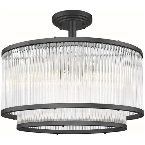 Zuma line C0528-05H-P7AC - luster na stalku sergio 5xE14/60W/230V crna Cene