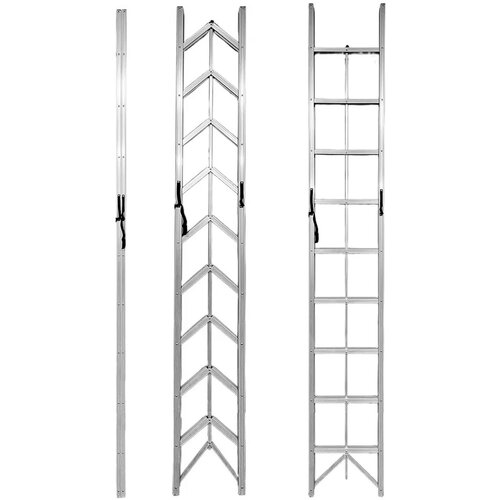  SuperStep Sklapajuće Alu Merdevine 9 Gazišta 299cm Cene