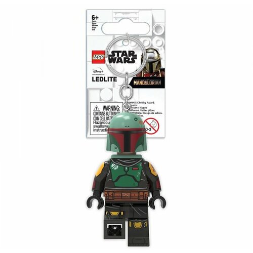 Lego Star Wars privezak za ključeve sa svetlom Boba Fet Slike