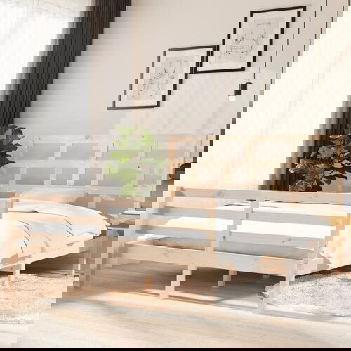 The Living Store Posteljni okvir iz borovine 160x200 cm - Posteljni Okvir, (21526333) Slike