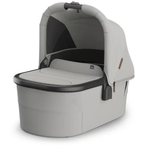 Uppababy košara za novorojenčka V3 Bassinet Savannah, 0903-BAS-EU-SAV, Carbon, Chestnut L., siva