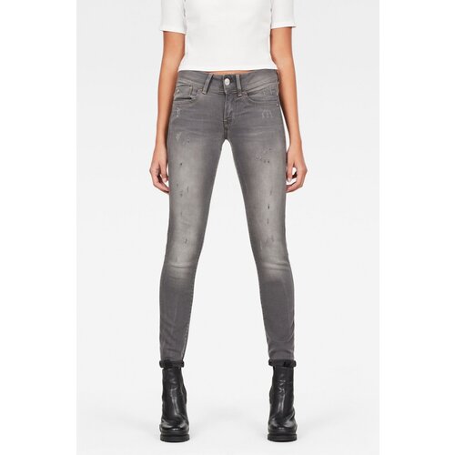G-star Jeans - G-STAR Lynn Mid Skinny Wmn NEW Grey Slike