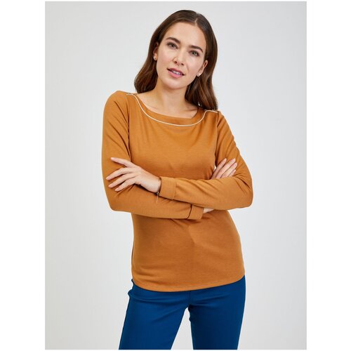 Orsay Brown women&amp;#039;s T-shirt - Women Slike