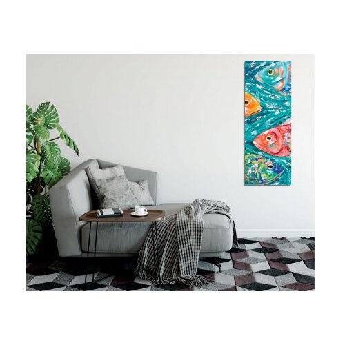 Wallxpert Slika na platnu Wally 30x80cm Slike