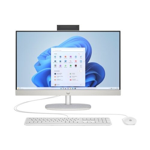 HP aio 24-cr0009ny, ryzen 5 7520U, 16GB, 512GB, 23.8" freedos ( 9S7Y2EA ) Cene