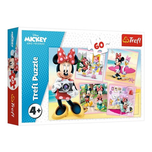 TREF LINE puzzle 60 lovely minnie ( T17360 ) Cene