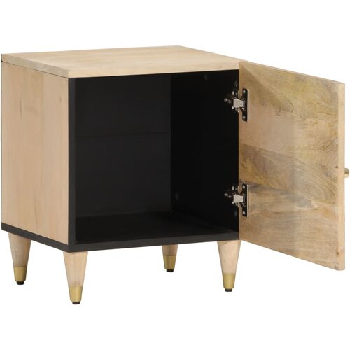 Maison Chic Nočna omarica - Nočna miza 40x33x46 cm trden mangov les, (21690514) Cene