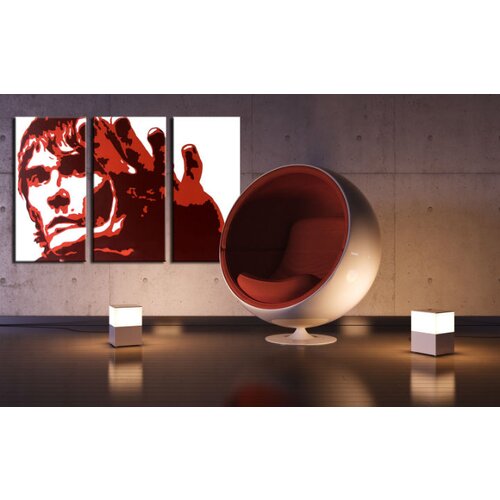  Ročno izdelana slika POP Art Ian Brown 3-delna  (POP ART slike) Cene