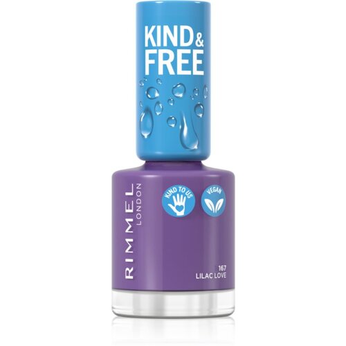 Rimmel London Kind & Free lak za nohte odtenek 167 Lilac Love 8 ml Cene
