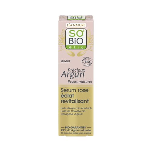SO&amp;rsquo;BiO &amp;eacute;tic argan Ros&amp;eacute; serum za sjaj Slike