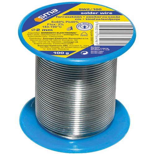 Tinol SOMOGYI ELEKTRONIC Tinol za lemljenje SW2/100 Slike