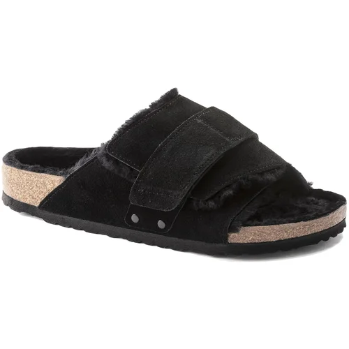 Birkenstock Kyoto Shearling Suede Leather Regular Fit