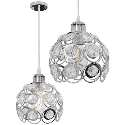 Toolight stropna svjetilka crystal APP207-1C krom Slike