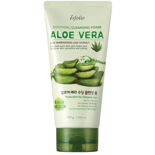 Esfolio aloe vera umirujuća pena za čišćenje na bazi aloe vere Slike