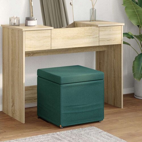  Stolica Tamnozelena 41 x 41 x 40 cm Tkanina i konstruirano drvo - Tamnozelena 40 cm tkanina Cijene