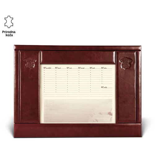 PRINC LEATHER Stona mapa, 600&times;830&times;30mm, Braon Cene