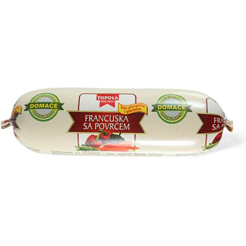 Topola Francuska kobasica sa povrćem 320g Cene