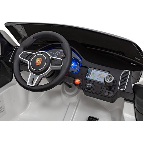  Licencirani auto na akumulator Porsche Cayenne S - bijeli/lakirani Slike