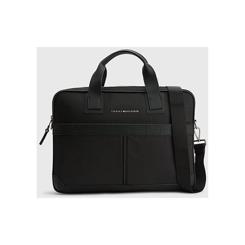 Tommy Hilfiger Torbe Elevated Nylon Computer Bag Črna Slike