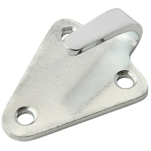 CONACORD Metalna pločica s kukicom (D x &amp;Scaron;: 50 x 40 mm, Vatrom pocinčano) Slike