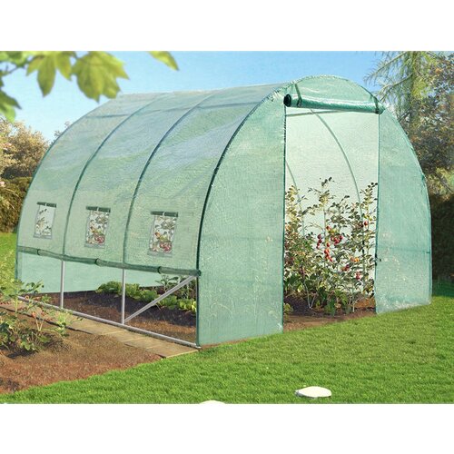 Chomik BAŠTENSKI PLASTENIK 3-SEGMENTNI 3 X 2 X 2 M ZELENI SA OPCIJOM DODATNE VENTILACIJE 3910 Cene