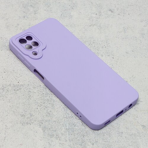  Maska silikon pro camera za samsung A125F galaxy A12 ljubicasta Slike