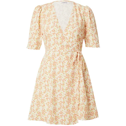 Glamorous Ljetna haljina boja pijeska / svijetlozelena / breskva