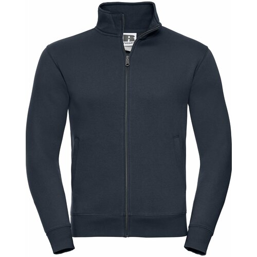 RUSSELL Men's Zip Up Sweatshirt - Authentic R267M 80% Plain Ring-Spun Cotton 20% Polyester (Three-Layer Fabric) 280g Slike