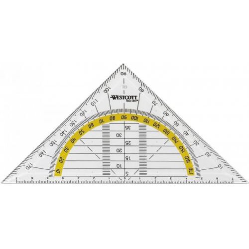 Westcott Ravnilo trikotnik geo 14cm e-10130 00 Slike