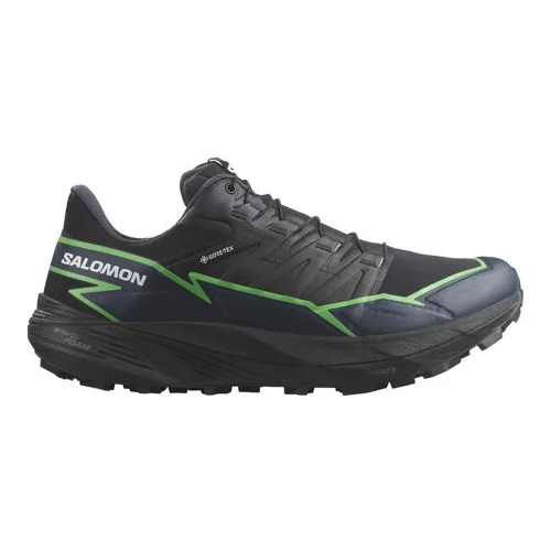 Salomon ThunderCross GTX moške športne superge, Black/Green Gecko/Black - 43 1/3, (21510169)