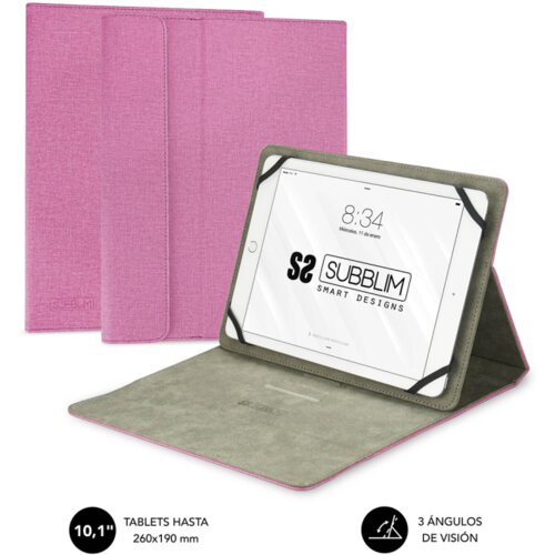 Subblim Funda tableta Clever Stand Tablet Case 10,1 &amp;#039;&amp;#039;Pink, (22056524) Slike