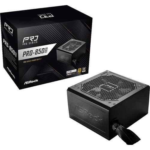 AsRock PSU 850W Bronze, Pro80PLUS, 120mm fan, ATX 3.1PCIe 5.1 Cijene